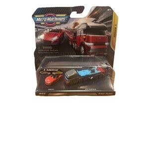 Micro Machines Starter Pack Series 1 #03 Race Team Chase New Damaged Box 2020